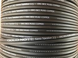 Gold Note SIENA SPK 2.5 cable - 1.0m