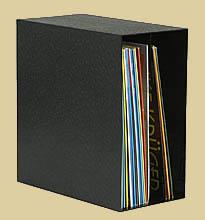 Archifix Box Black for 50 LPs